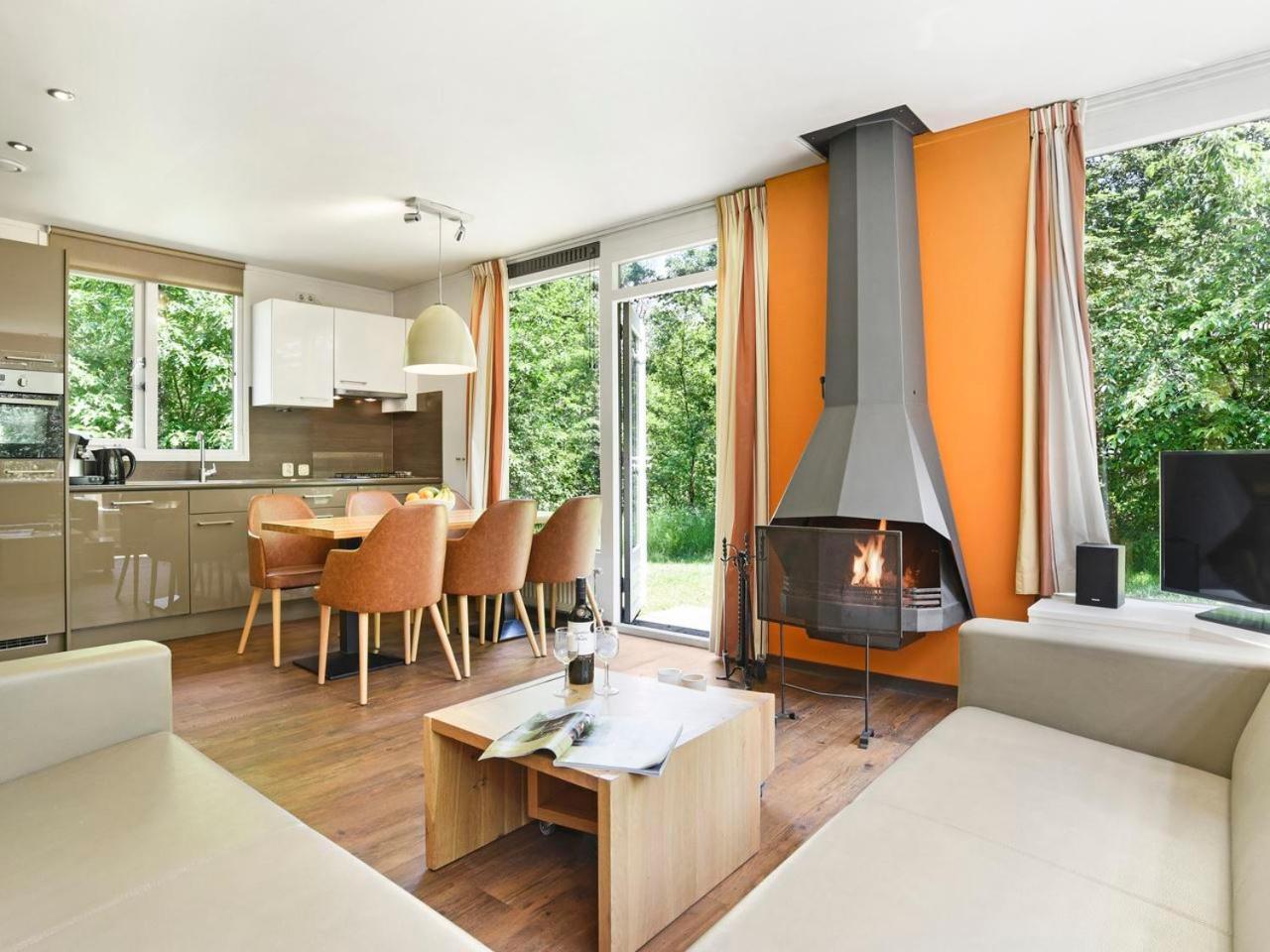 Luxury 4-Person Bungalow In The Holiday Park Landal Twenhaarsveld Holten Exterior foto