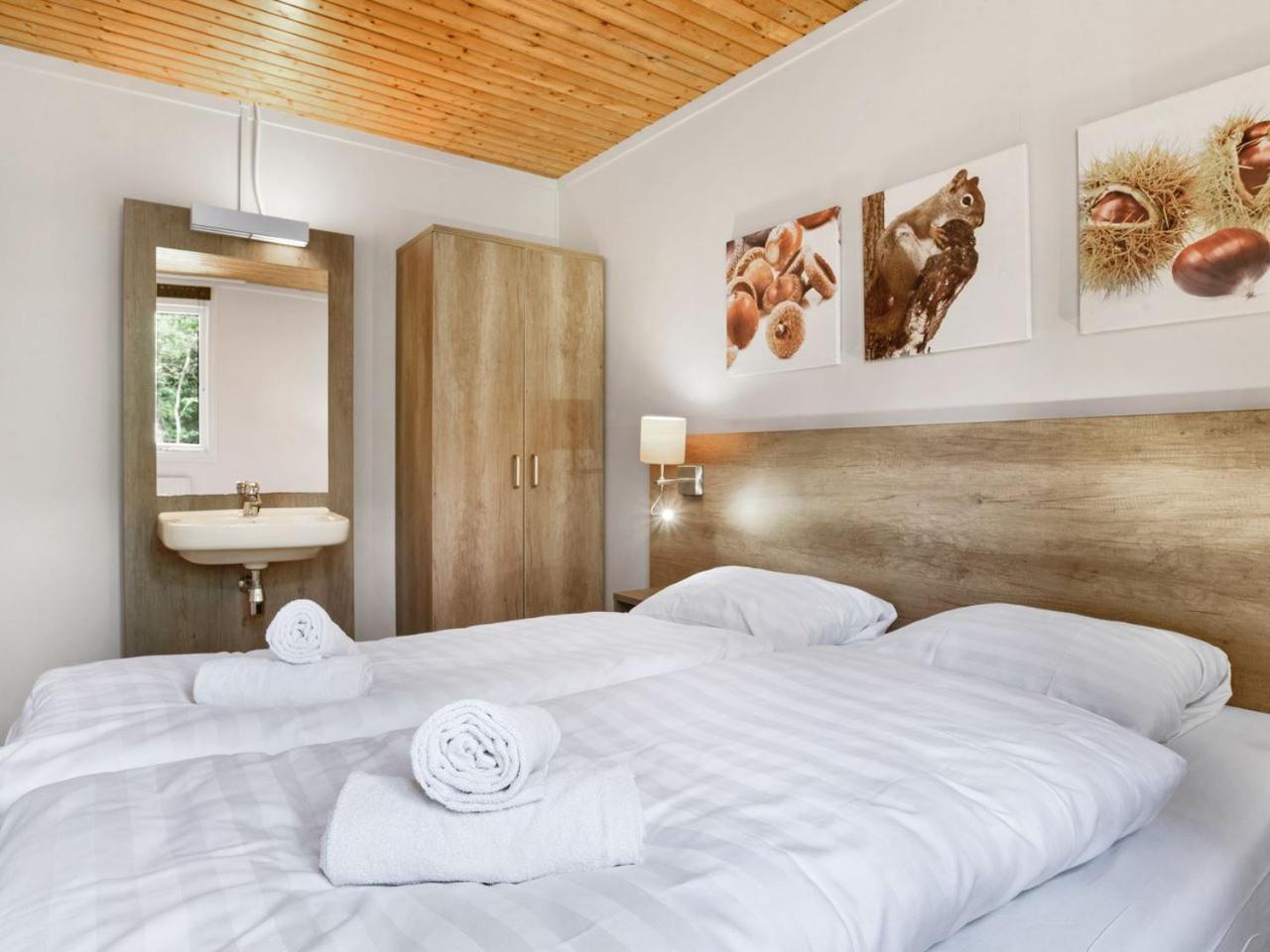 Luxury 4-Person Bungalow In The Holiday Park Landal Twenhaarsveld Holten Quarto foto